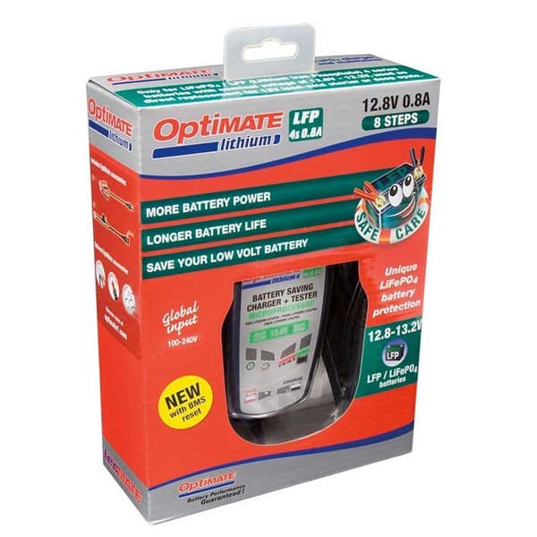 Optimate Oplader Tm-470 Lithium 0.8 Transparent