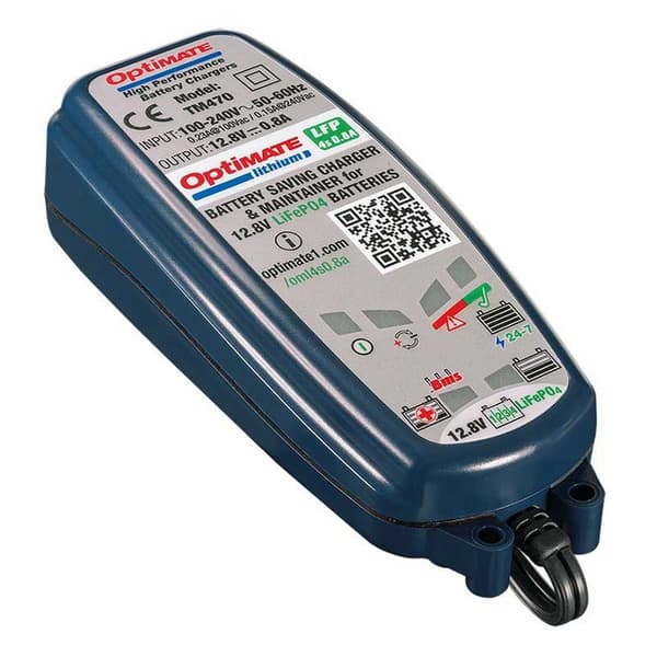 Optimate Oplader Tm-470 Lithium 0.8 Transparent