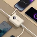 Miniatyrbilde 2 av 3: Powerbank 10000 mAh med USB-C og Lightning-kabel - Beige