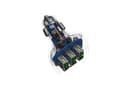 Miniatyrbillede 4 af 4: Green Cell CADGC01 PoweRide Biloplader 54W 3x USB 18W Ultra Charge