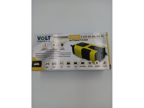 Voltin akkulaturi lcd-näytöllä 12v 4a / 6v 2a COMPACT