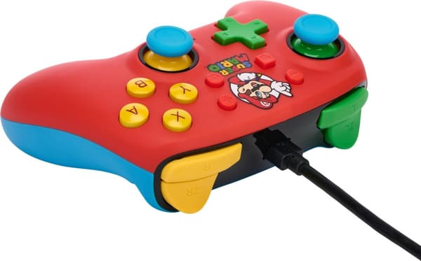 PowerA Nano Wired Controller -peliohjain, Mario Medley, Switch