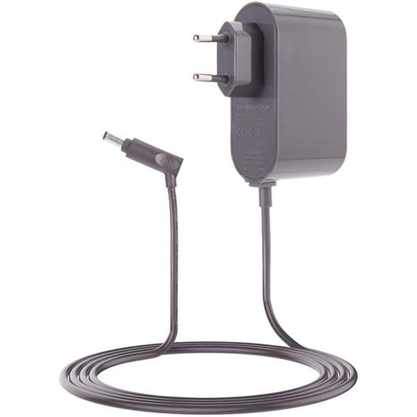 30,45V Dammsugarladdare för Dyson V10/SV12/V11/SV14 Laddare för Dyson Dammsugare Strömadapter Ersättningsdelar, Grå