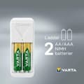 Miniatyrbilde 5 av 9: Varta Mini Charger, includes 2x AA 2100 mAh