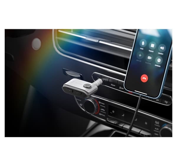 XO FM-sändare BCC15 Bluetooth MP3, svart