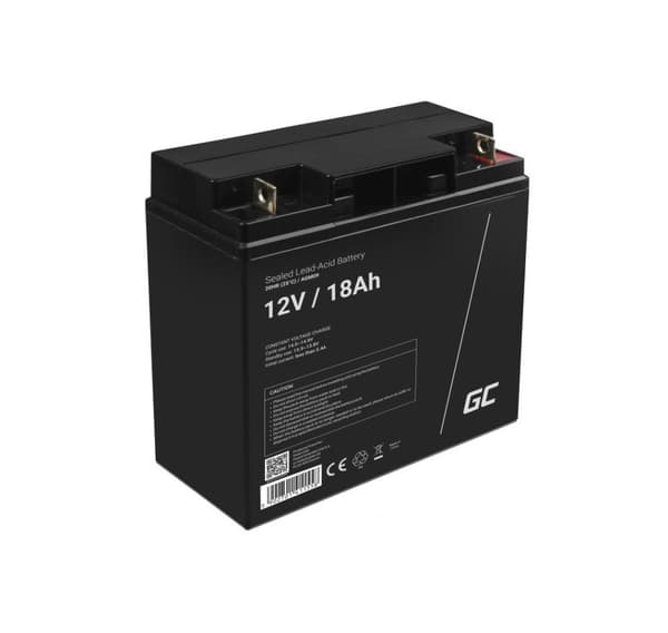 Green Cell 12V 18Ah AGM 181x77x167mm
