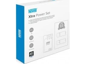 Newell kameralader Newell Xtra Power Set lader + batteribytte EN-EL15b