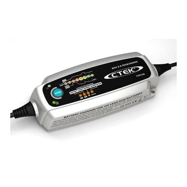 CTEK MXS 5.0 Automatisk laddare test och laddning