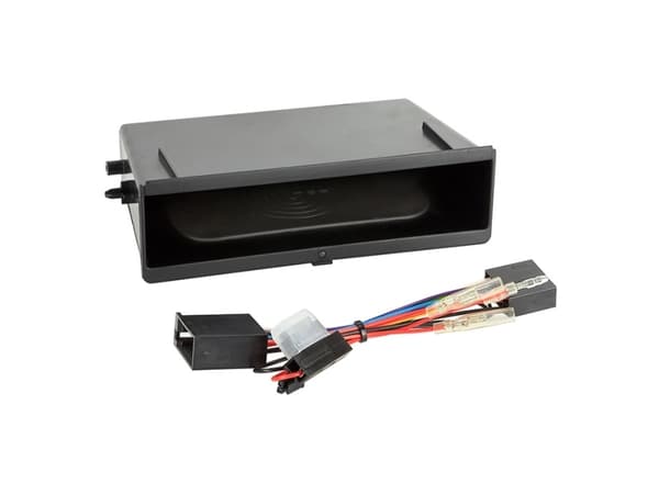 Qi Trådløs lader 2-DIN facias screwable