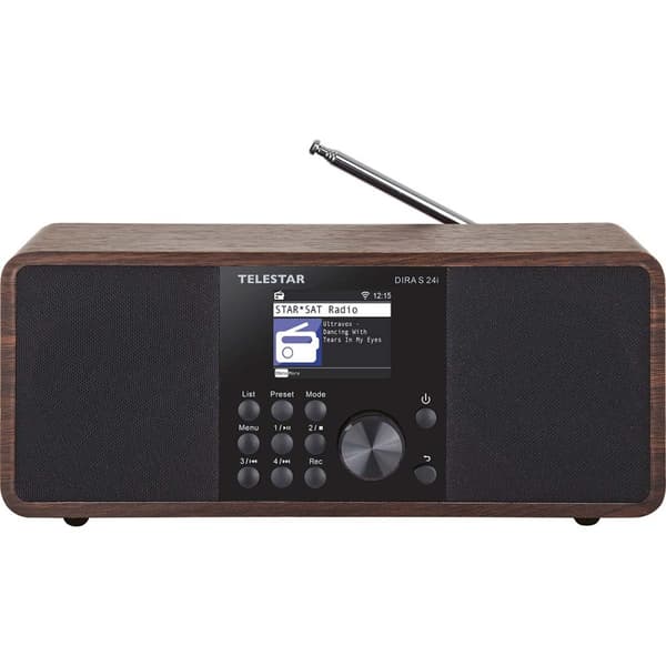 TELESTAR DIRA S 24i Monitoiminen Stereoradio DAB+ / FM / Internet / Bluetooth Puu