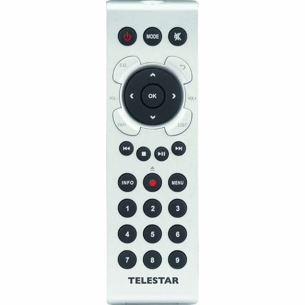 TELESTAR DIRA S32i CD EWF Multifunksjonell stereoradio med CD-spiller DAB+ / FM / Internett / Bluetooth Hvit