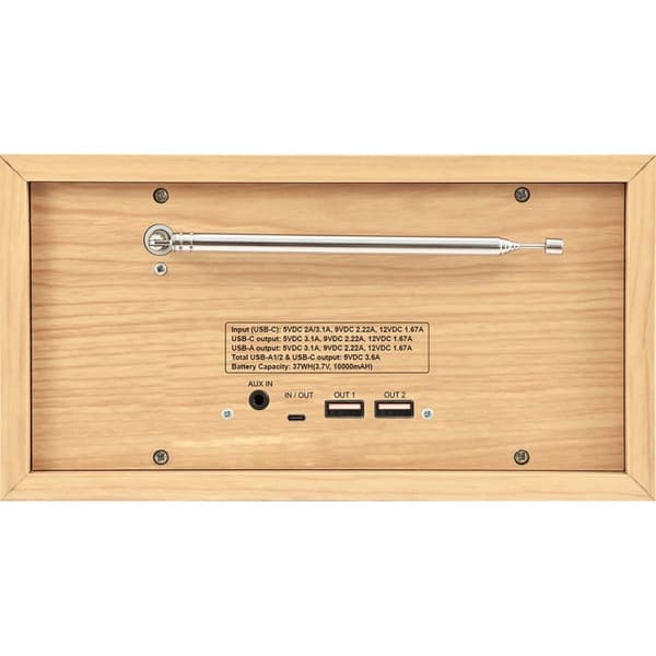 imperial DABMAN 30 Mobiili DAB+ / FM-radio Puu