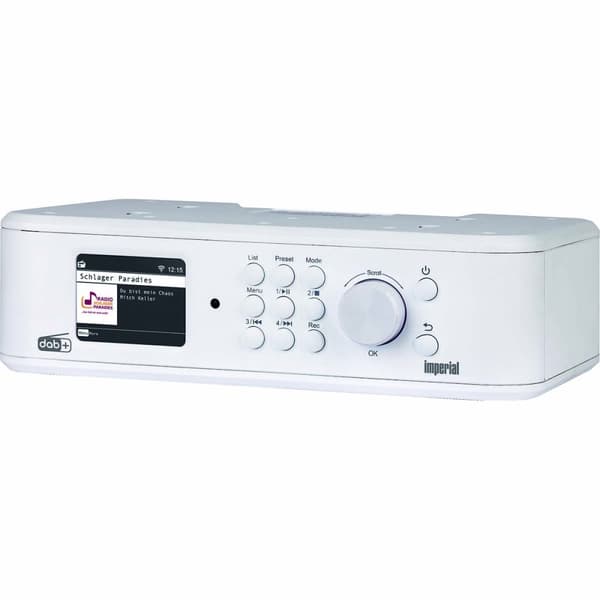 imperial DABMAN i460 multifunktionel radio hvid-sølv