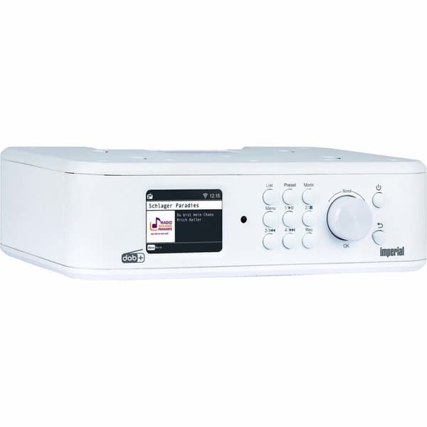 imperial DABMAN i460 multifunktionel radio hvid-sølv