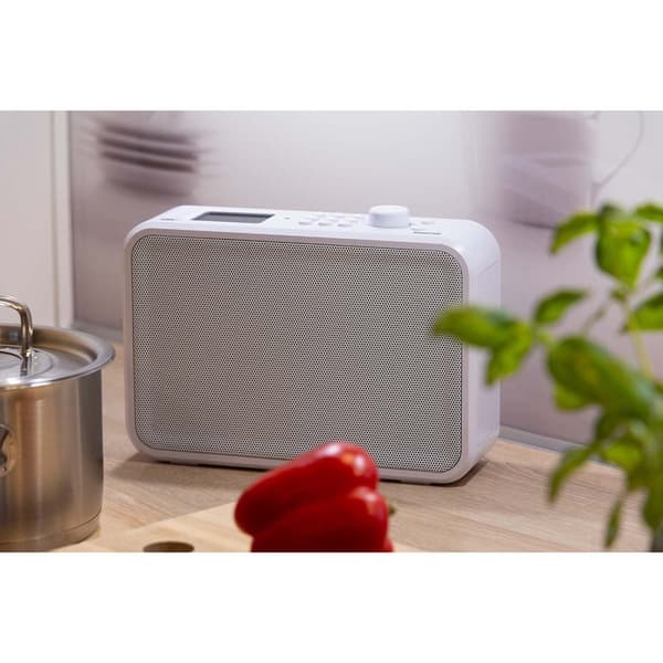 imperial DABMAN i460 multifunktionel radio hvid-sølv