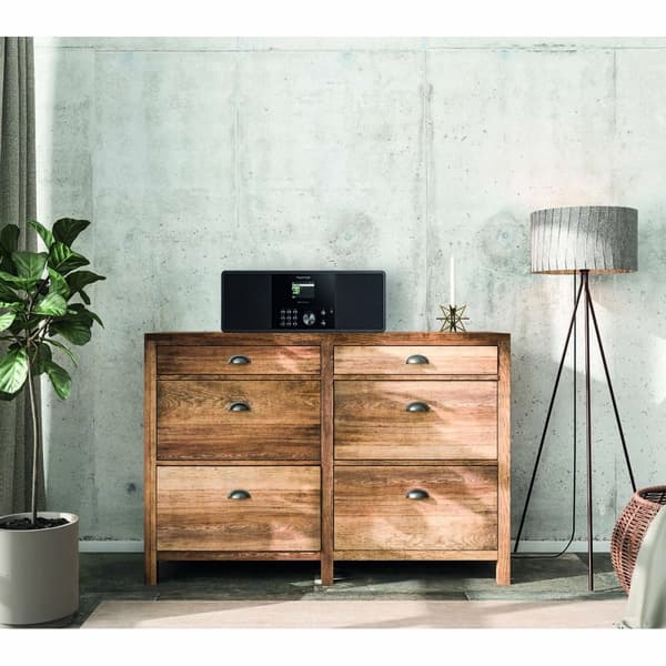 TELESTAR DIRA S 24 CD DAB+/FM Stereoradio CD-soittimella Musta