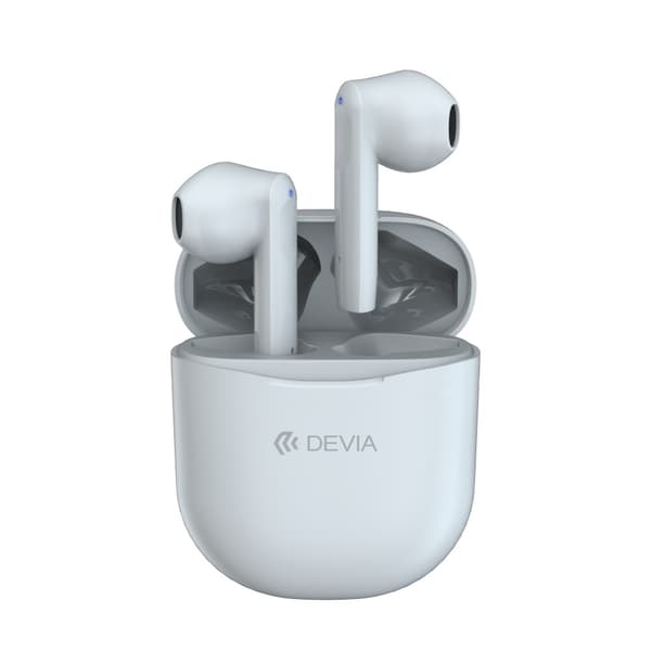 Devia Bluetooth-hörlurar TWS Joy A10 vit