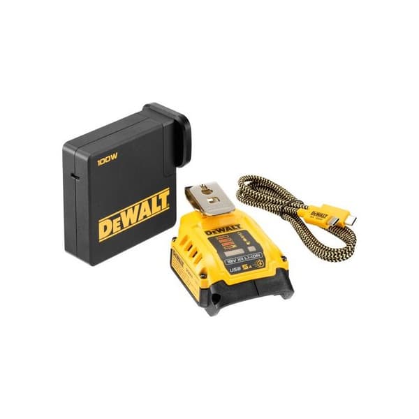 DEWALT XR 18V/54V bärbar laddare - DCB094K-QW