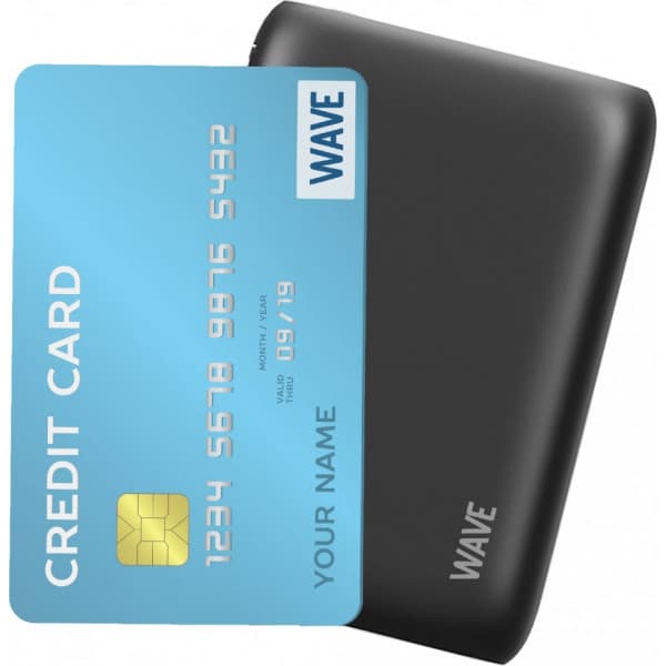 Wave Pocketpower - netadapter, 10 000 mAh, sort