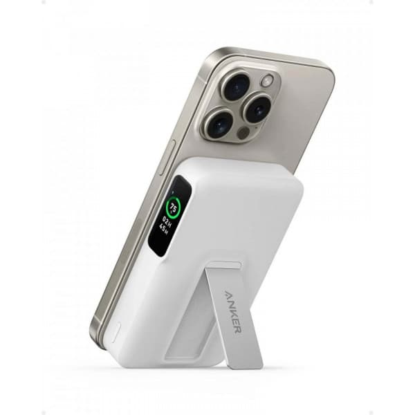 Anker MagGo Power Bank (10K) -netadapter, 10.000 mAh, hvid