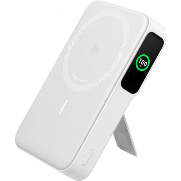 Anker MagGo Power Bank (10K) -netadapter, 10.000 mAh, hvid Hvid