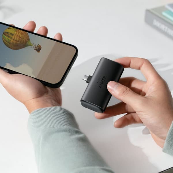 Anker Nano Power Bank -strömförsörjning, 5000 mAh, svart