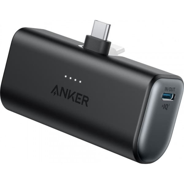 Anker Nano Power Bank -strömförsörjning, 5000 mAh, svart Svart