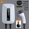 Pikkukuva 2 / 2: EV-laturi, 7,6 kW teho, 5 m kaapelin pituus,tyyppi2 32A 7KW