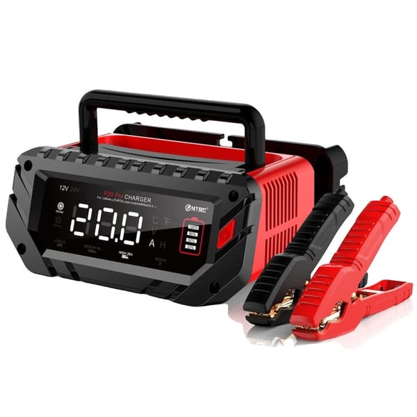 Auton akkulaturi, tukee 6V/12V/24V, maksimi 30A lähtöteho,12V 30A, EU-pistoke