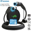 Pikkukuva 2 / 2: EV-latauskaapeli, 22KW teho, 32A virta, kestävä TPU-suunnittelu,22 kW 32A 3-vaihe