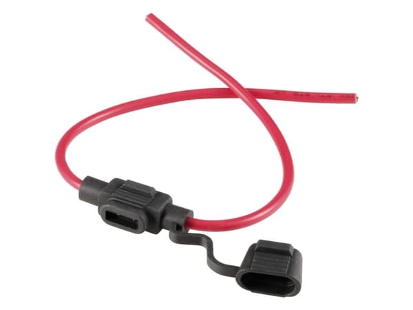 TRU COMPONENTS Auton litteän sulakkeen pidike Litteä sulake mini 30 mA 3,31 mm² 1 kpl