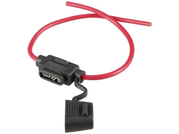 TRU COMPONENTS Auton litteän sulakkeen pidike Standardi litteä sulake 30 A 3,31 mm² 1 kpl