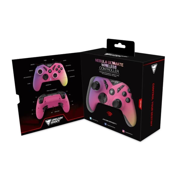 DragonShock Trådløs Controller Nebula Ultimate til NSW Candy