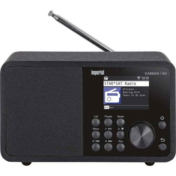 imperial DABMAN i160 DAB+ og Internett-radio Svart