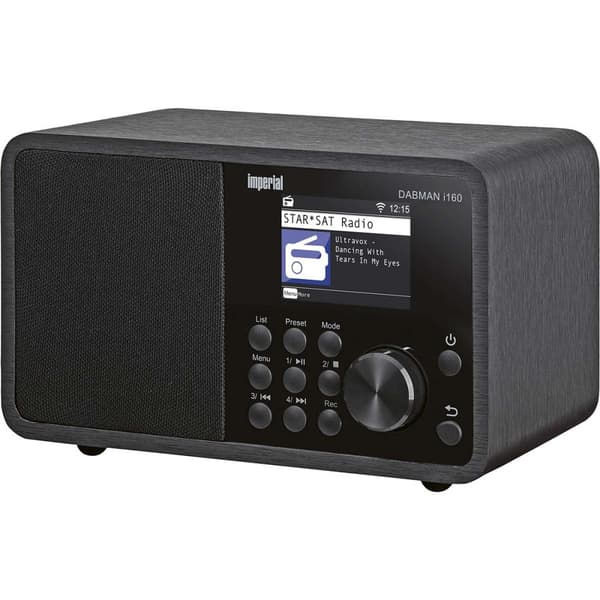 imperial DABMAN i160 DAB+ og Internett-radio Svart