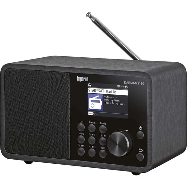imperial DABMAN i160 DAB+ og Internett-radio Svart