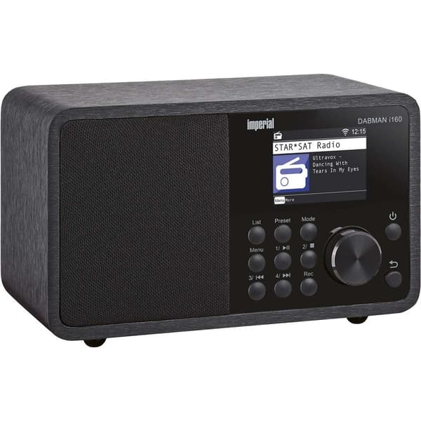 imperial DABMAN i160 DAB+ og Internett-radio Svart