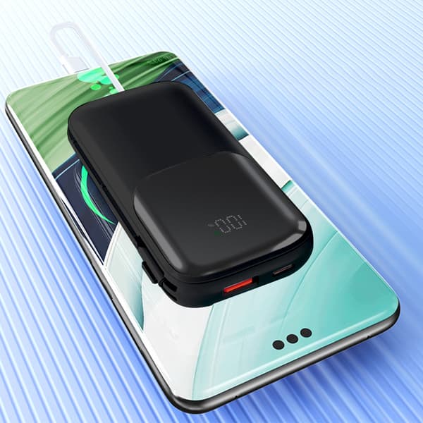Mini powerbank 10000mAh nopea lataus ja suuri kapasiteetti