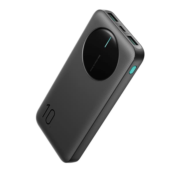 Joyroom Powerbank 10000mAh 2.4A 2xUSB, 1xUSB-C - Musta