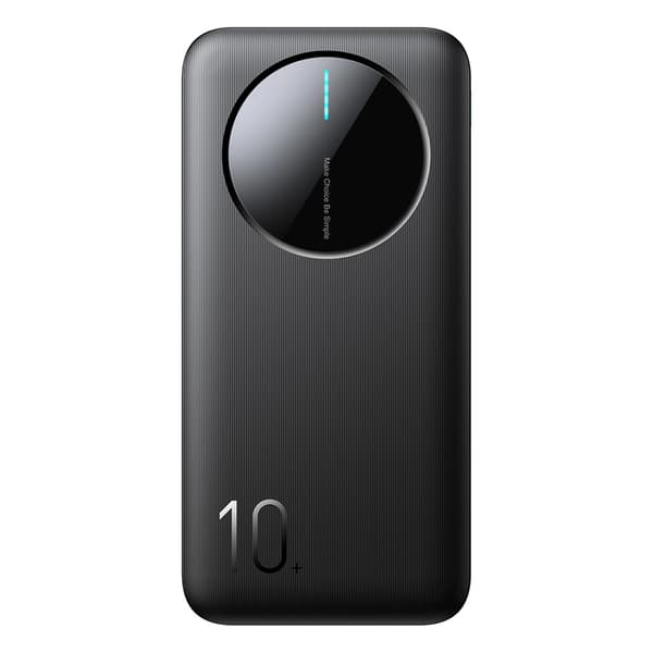 Joyroom Powerbank 10000mAh 2.4A 2xUSB, 1xUSB-C - Musta