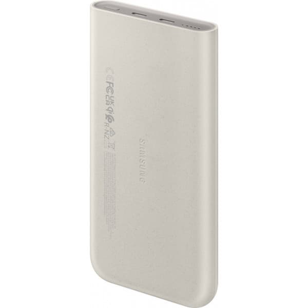 Samsung trådløs batteripakke 25 W 10 000 mAh - strømkilde med trådløs opladning, beige