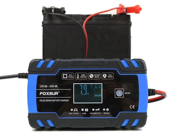 Batteriladdare Bil - 12/24V