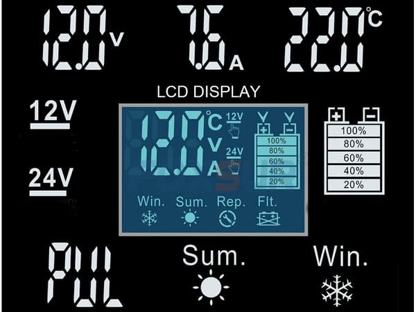 Batteriladdare Bil - 12/24V