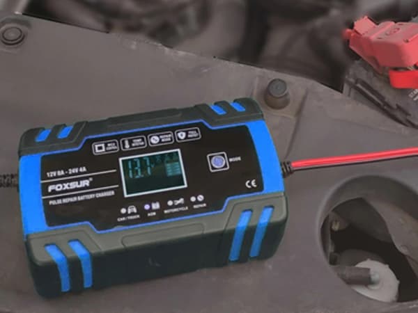 Batteriladdare Bil - 12/24V