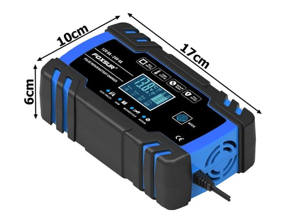Batteriladdare Bil - 12/24V