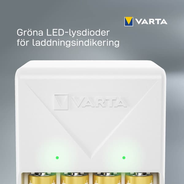 Plug Charger, includes 4x AA 2100 mAh