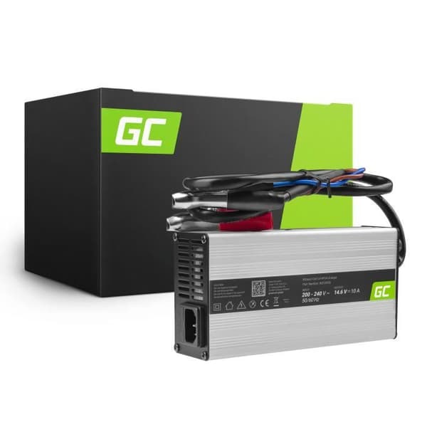 Green Cell® Batteriladdare för LiFePO4 14,6V 10A