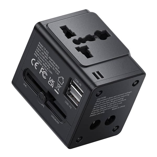 Reiseadapter McDodo CP-4120 2.1A hurtiglading