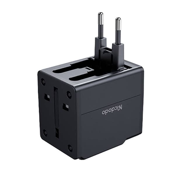 Reiseadapter McDodo CP-4120 2.1A hurtiglading