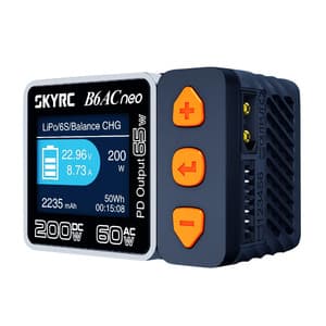 Oplader B6AC Neo Sort